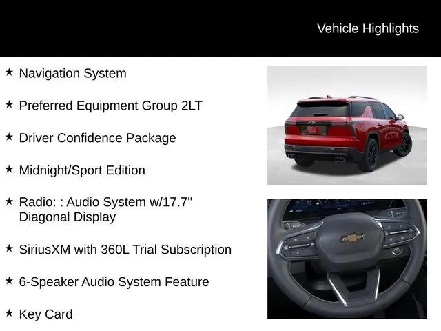 2026 Chevrolet Traverse AWD LT