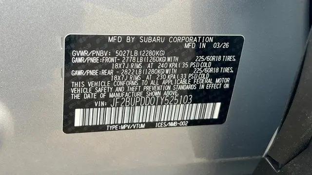 2026 Subaru Outback Limited