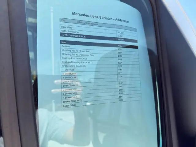 2026 Mercedes-Benz Sprinter 2500 Standard Roof 4-Cyl Diesel