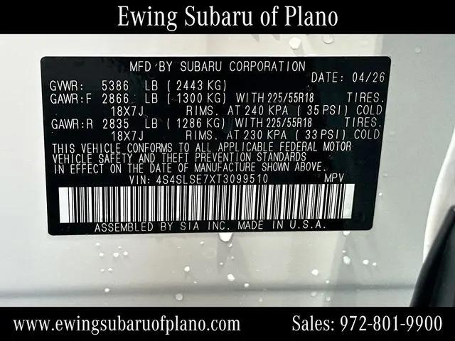 2026 Subaru Forester Premium