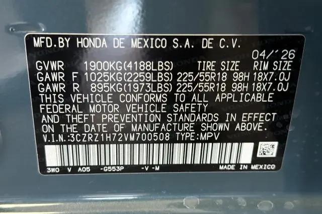 2027 Honda HR-V EX-L