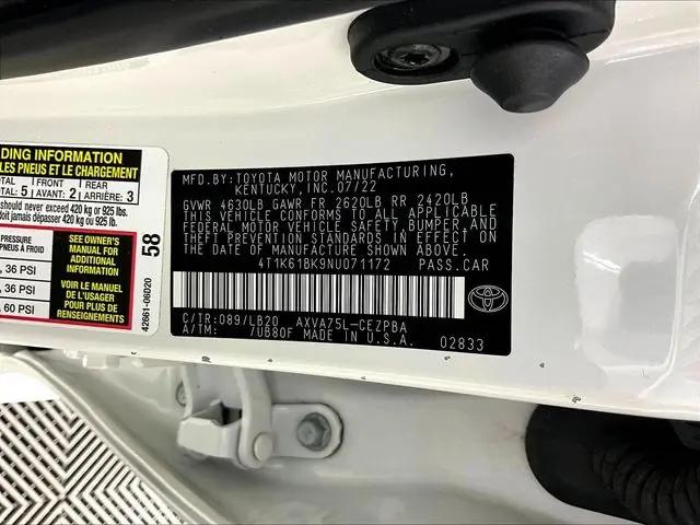 2022 Toyota Camry XSE AWD