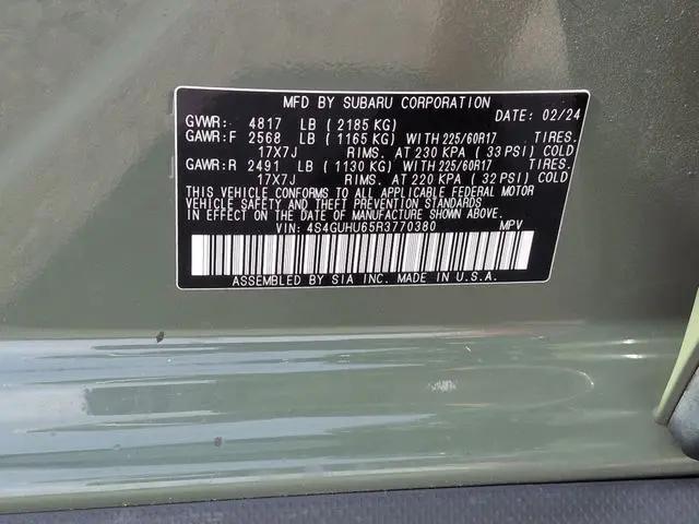 2024 Subaru Crosstrek Wilderness