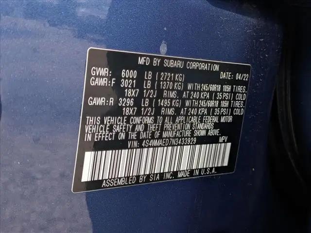 2022 Subaru Ascent Premium
