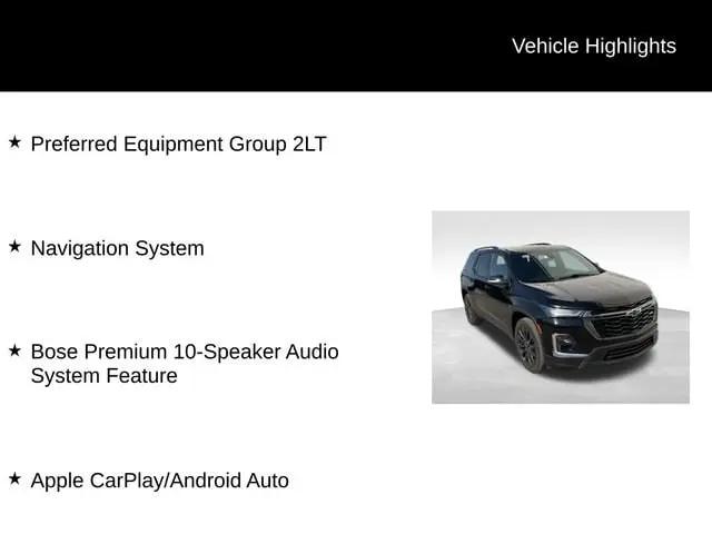 2024 Chevrolet Traverse FWD RS