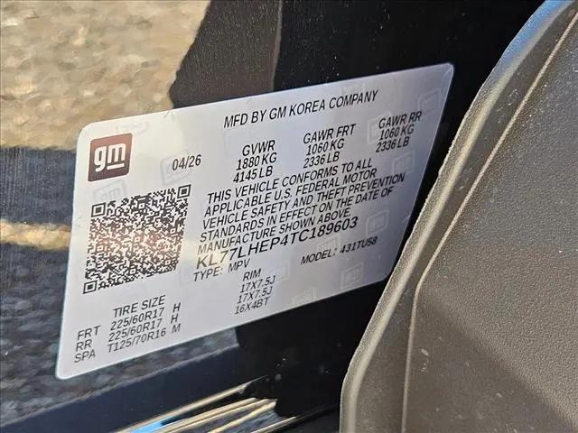 2026 Chevrolet Trax FWD LT