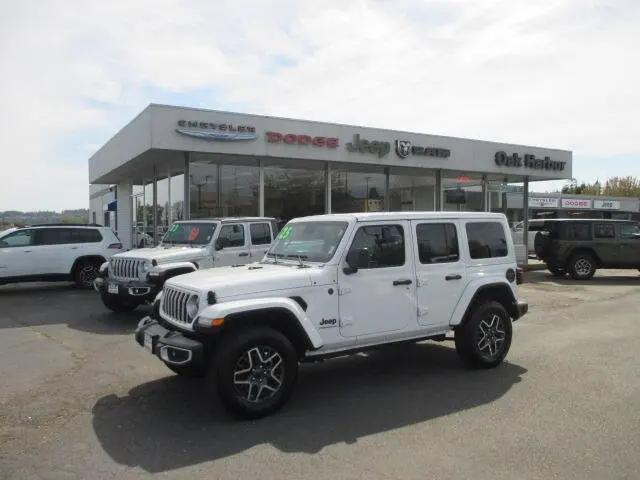 2025 Jeep Wrangler 4-Door Sahara 4x4 for sale in Oak Harbor, WA