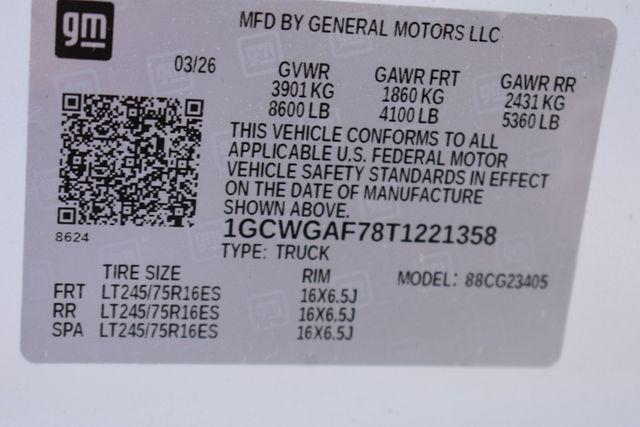 2026 Chevrolet Express Cargo Van 2500 Regular Wheelbase, WT, RWD