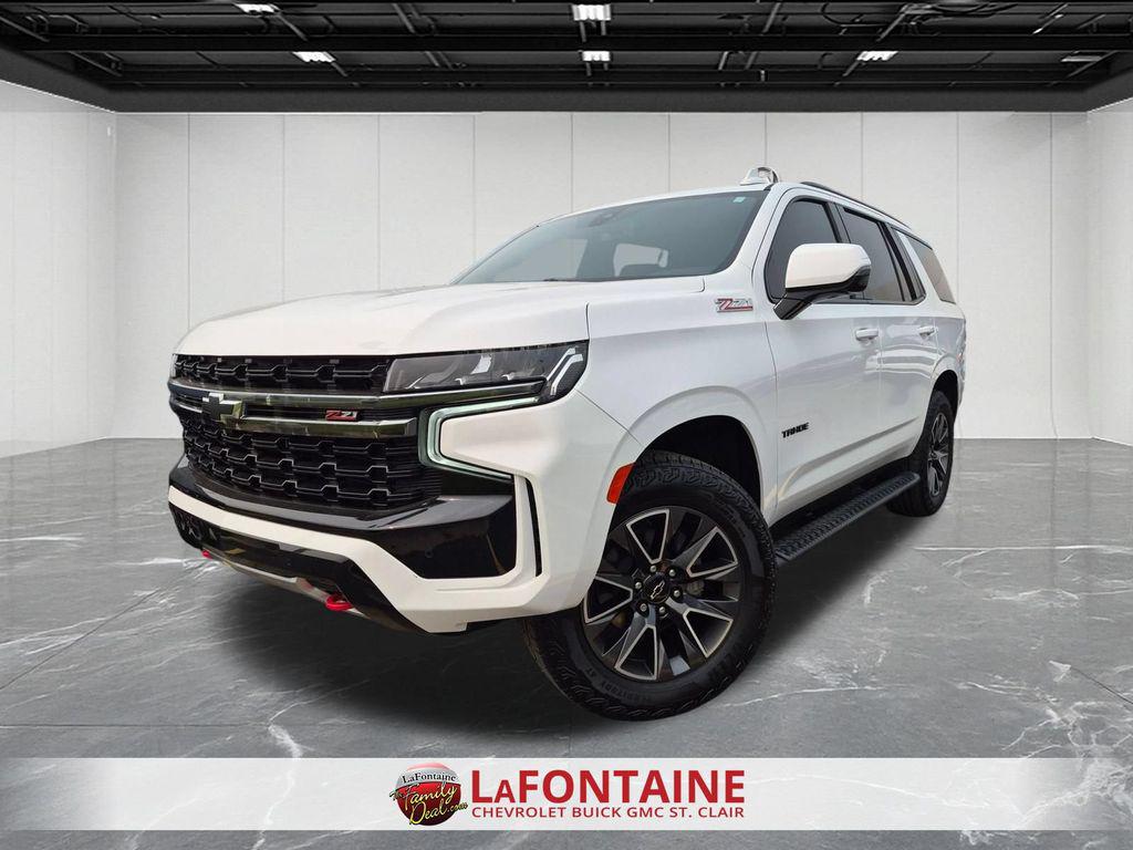 Summit White 2022 Chevrolet Tahoe SUV / Crossover Four-Wheel Drive Automatic