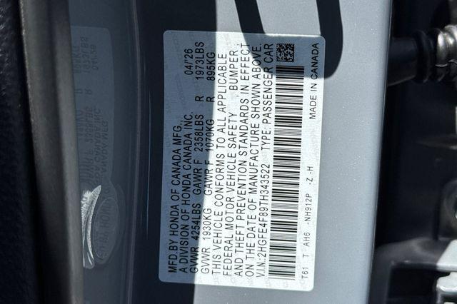 2026 Honda Civic Sport