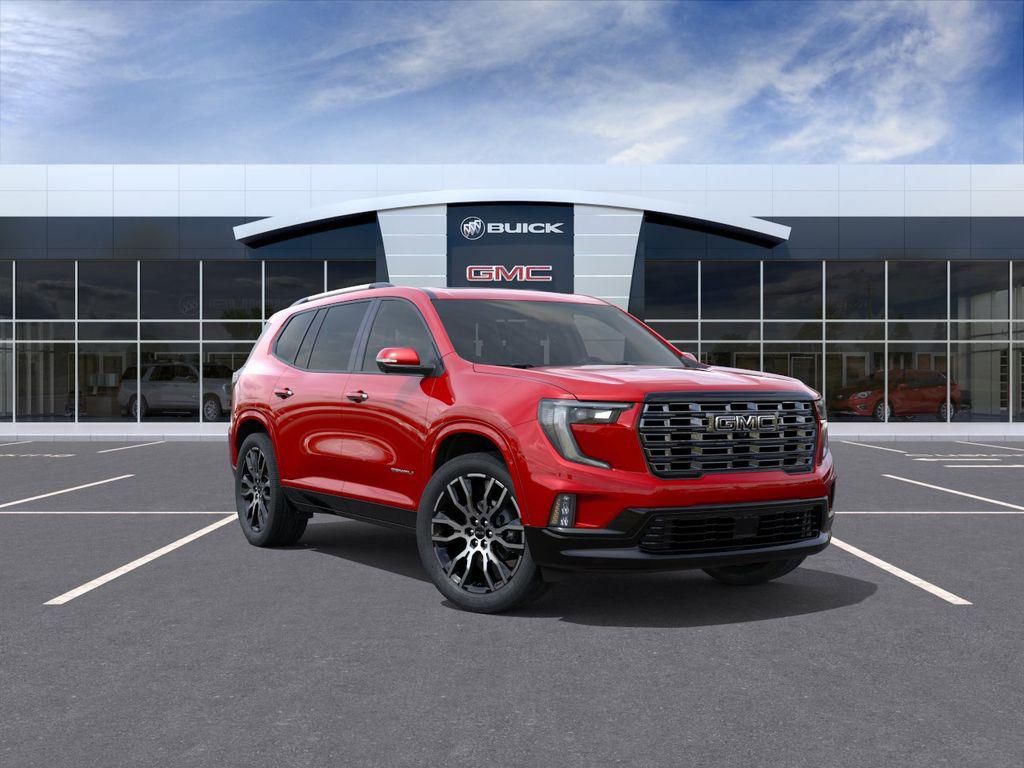 Volcanic Red Tintcoat 2026 GMC Acadia Denali Ultimate AWD SUV / Crossover Four-Wheel Drive 8-Speed Automatic