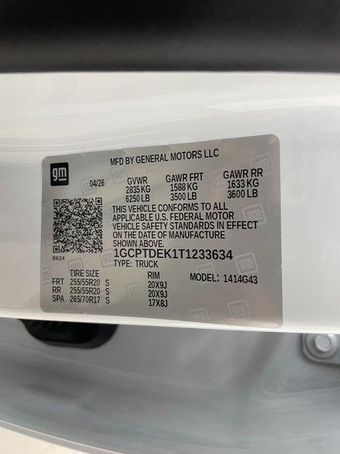 2026 Chevrolet Colorado Z71, 4WD