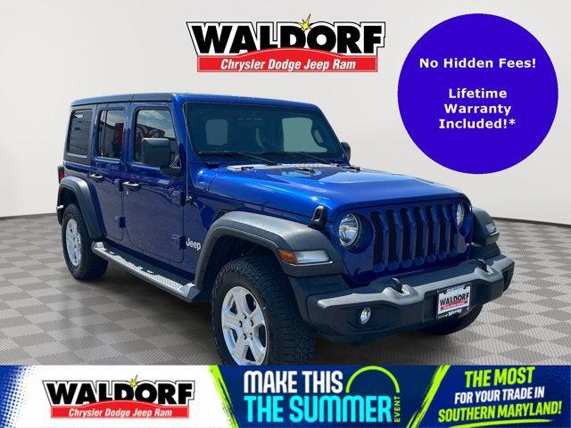 2018 Jeep Wrangler Unlimited Sport S 4x4 for sale in Prince Frederick, MD