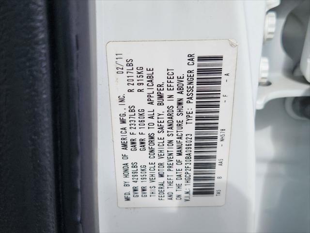 2011 Honda Accord 2.4 LX