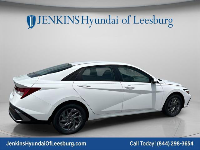 2026 Hyundai Elantra Hybrid Blue