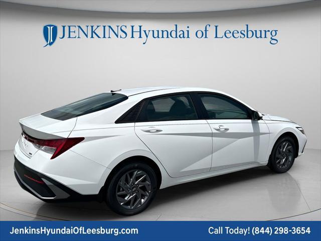 2026 Hyundai Elantra Hybrid Blue