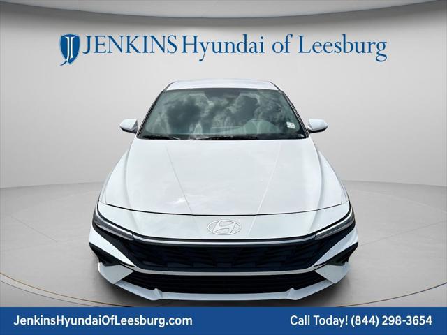 2026 Hyundai Elantra Hybrid Blue