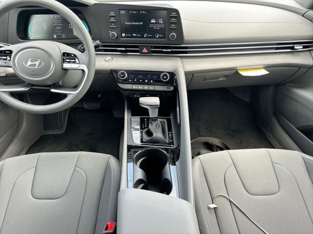 2026 Hyundai Elantra Hybrid Blue