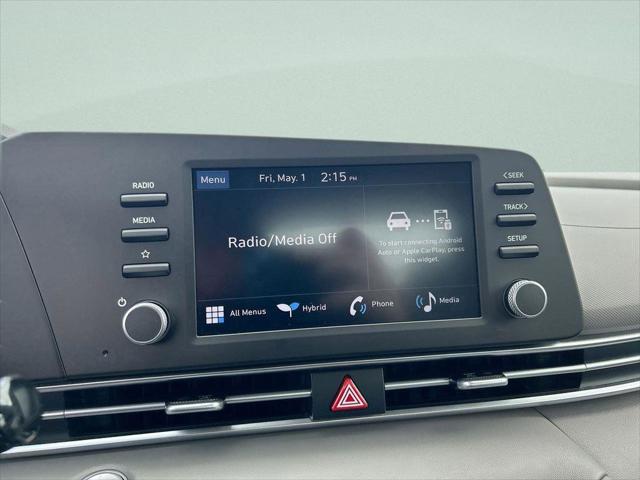 2026 Hyundai Elantra Hybrid Blue