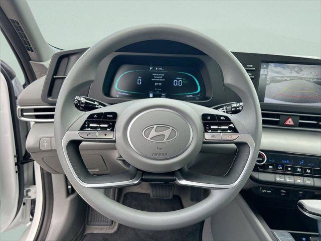 2026 Hyundai Elantra Hybrid Blue