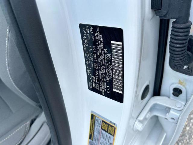 2026 Hyundai Elantra Hybrid Blue