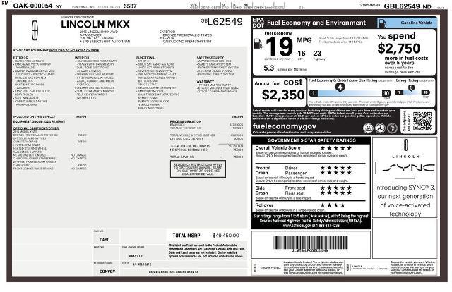 2016 Lincoln MKX Reserve