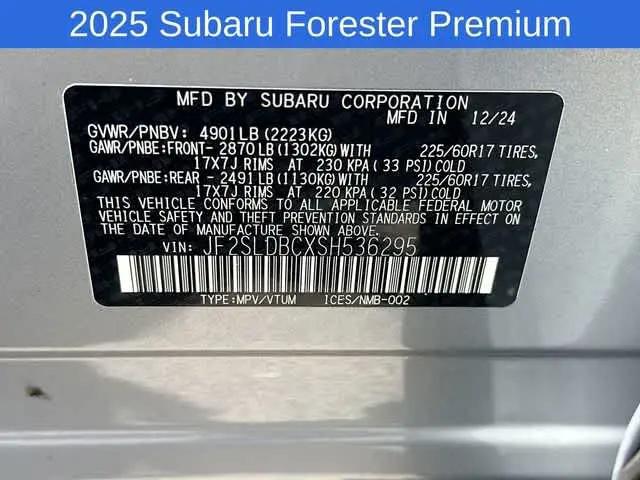 2025 Subaru Forester Premium