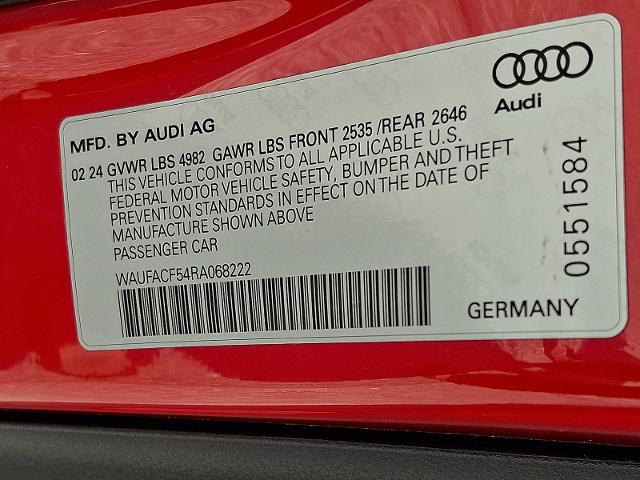 2024 Audi A5 Sportback Premium Plus 45 TFSI quattro S tronic