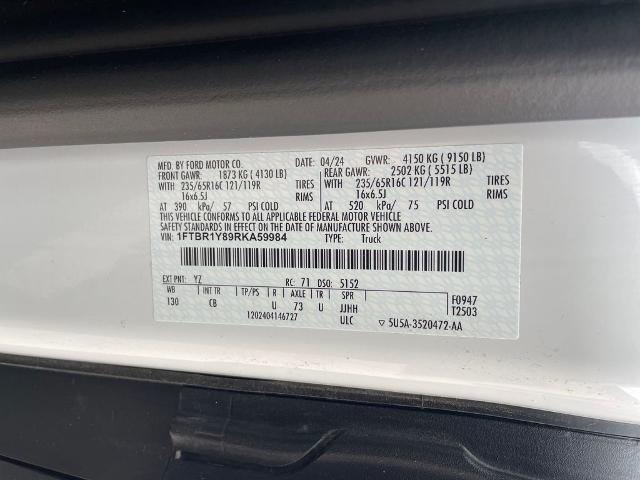 2024 Ford Transit Cargo Van Base
