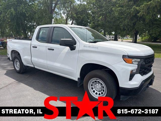 2022 Chevrolet Silverado 1500 4WD Double Cab Standard Bed WT for sale in Streator, IL