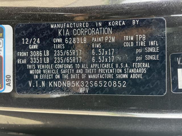 2025 Kia Carnival MPV LXS