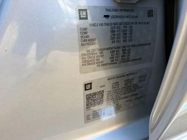 2021 Chevrolet Silverado 1500 4WD Double Cab Standard Bed RST
