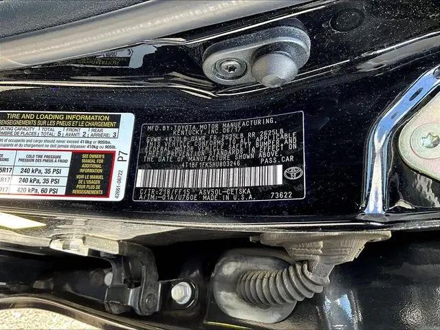 2017 Toyota Camry XLE