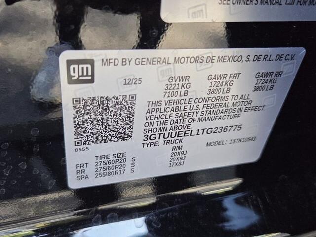2026 GMC Sierra 1500 Crew Cab, Short Bed, AT4, 4WD