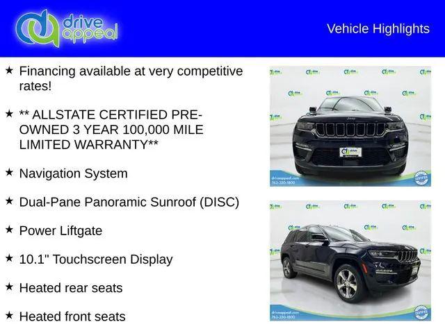 2022 Jeep Grand Cherokee Limited 4x4