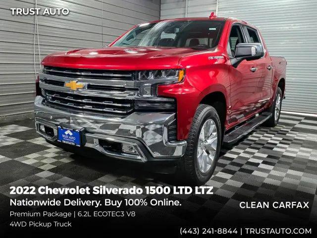 2022 Chevrolet Silverado 1500 4WD Crew Cab Short Bed LTZ for sale in Sykesville, MD