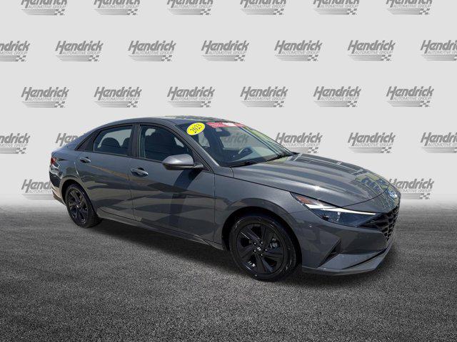 2023 Hyundai Elantra Hybrid Blue