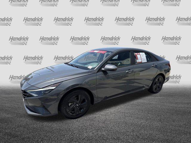 2023 Hyundai Elantra Hybrid Blue