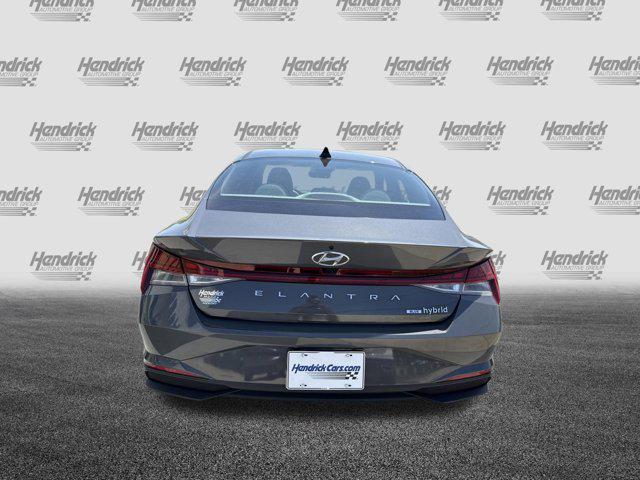 2023 Hyundai Elantra Hybrid Blue