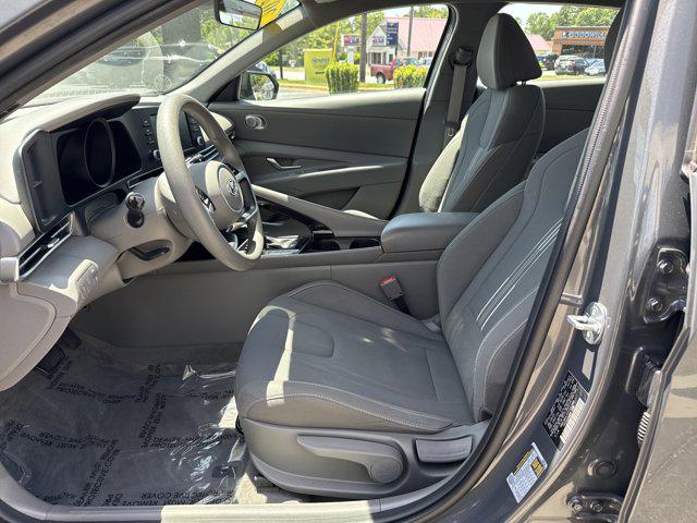 2023 Hyundai Elantra Hybrid Blue