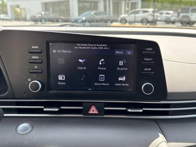 2023 Hyundai Elantra Hybrid Blue