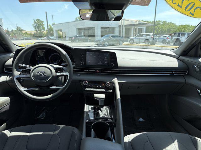 2023 Hyundai Elantra Hybrid Blue