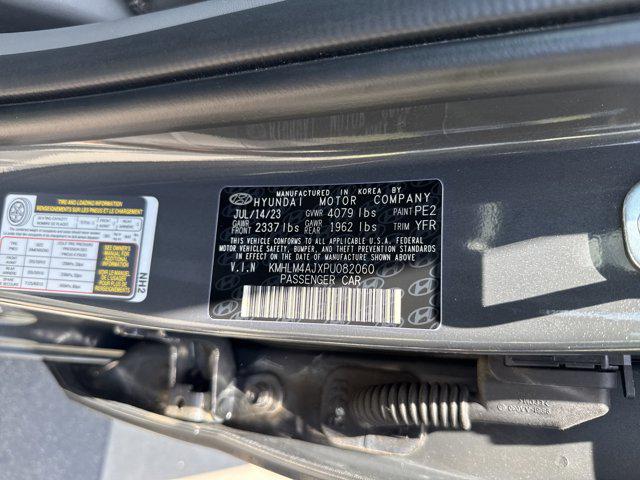 2023 Hyundai Elantra Hybrid Blue