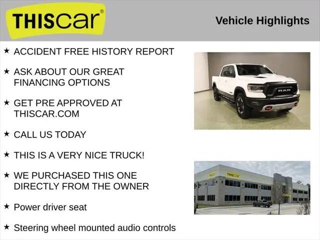 2019 Ram 1500 Rebel Crew Cab 4x4 5'7" Box