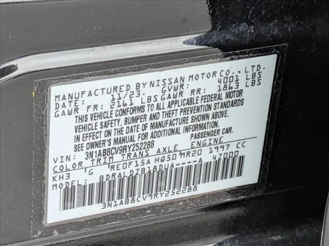 2024 Nissan Sentra SV Xtronic CVT