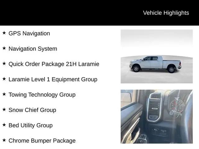 2024 Ram 3500 Laramie Mega Cab 4x4 6'4" Box