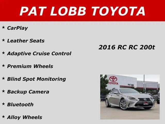 2016 Lexus RC 200t RC 200t
