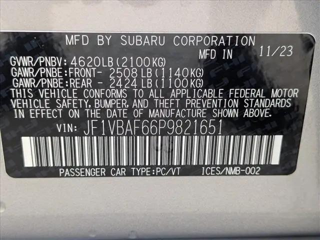 2023 Subaru WRX Premium