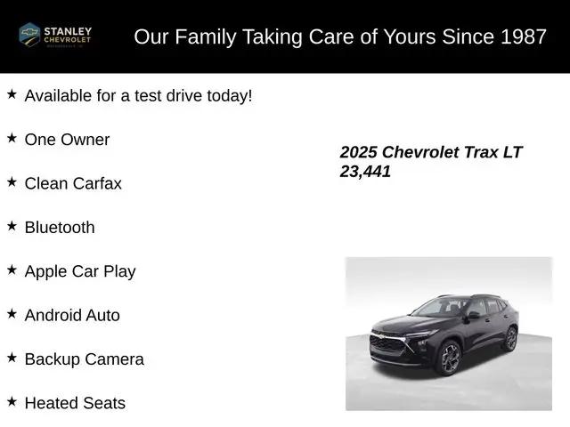 2025 Chevrolet Trax FWD LT