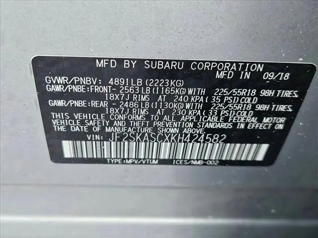 2019 Subaru Forester Limited